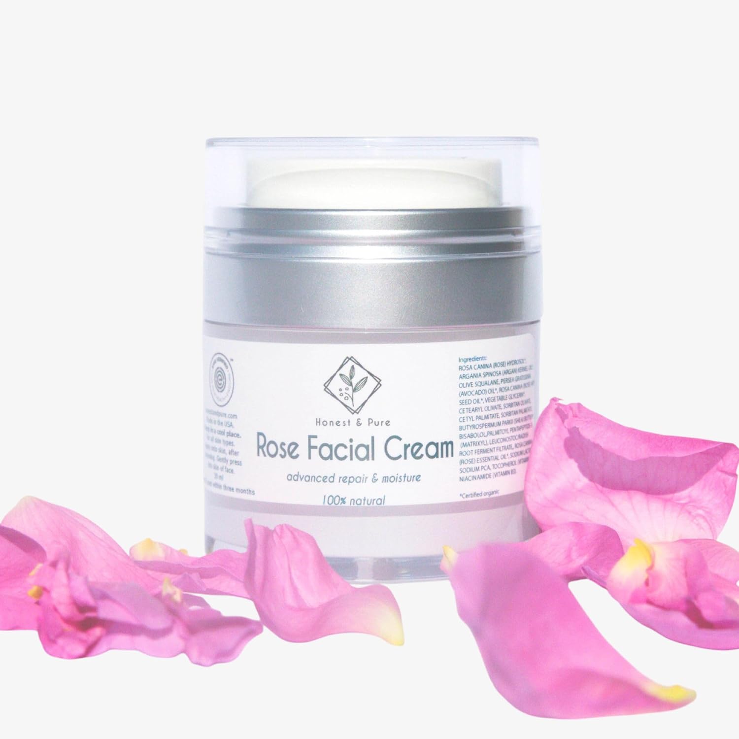 Honest & Pure Rose Facial moisturizing Cream