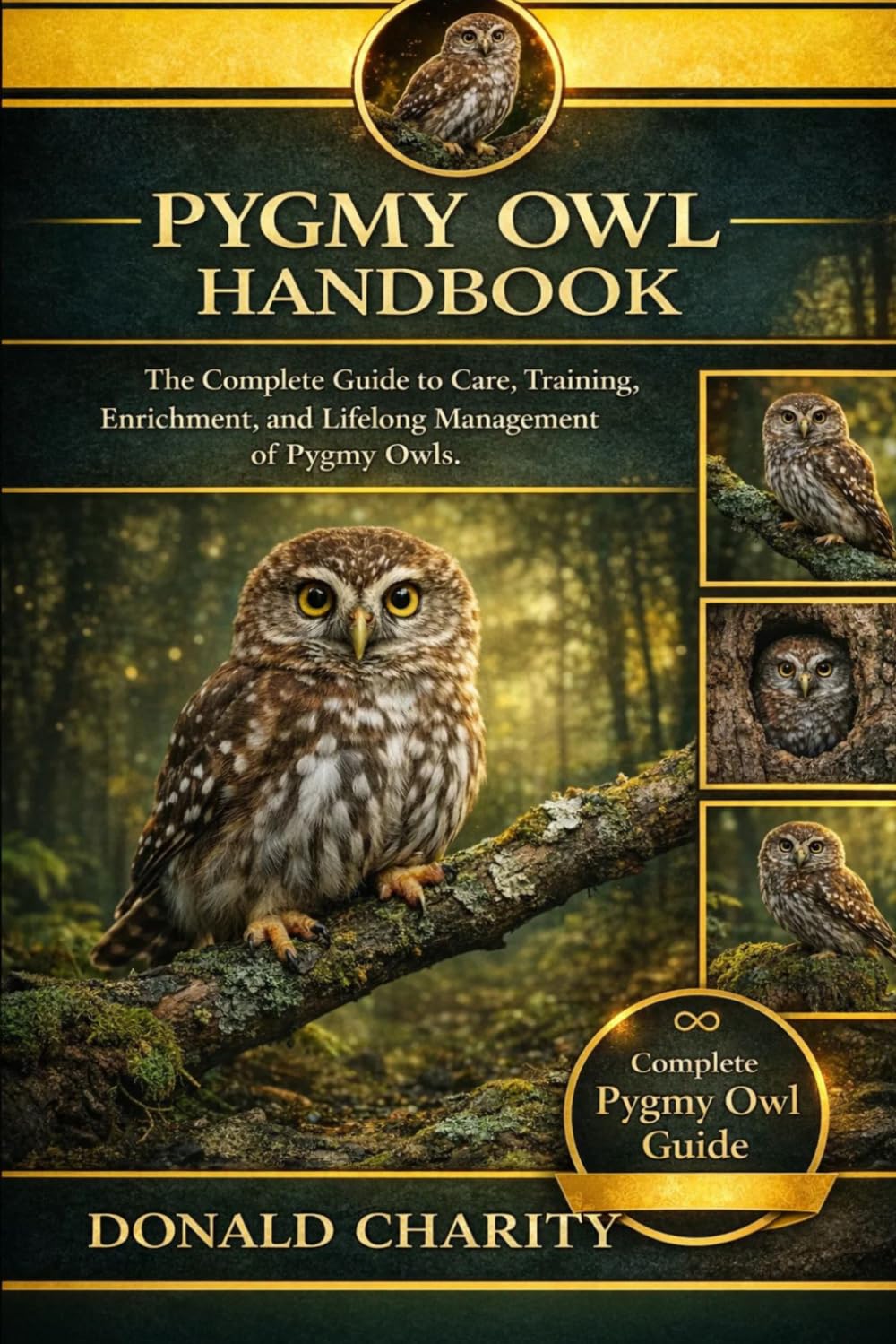 PYGMY OWL HANDBOOK: The Complete Guide to Care, Training, Enrichment, and Lifelong Management of Pygmy Owls.