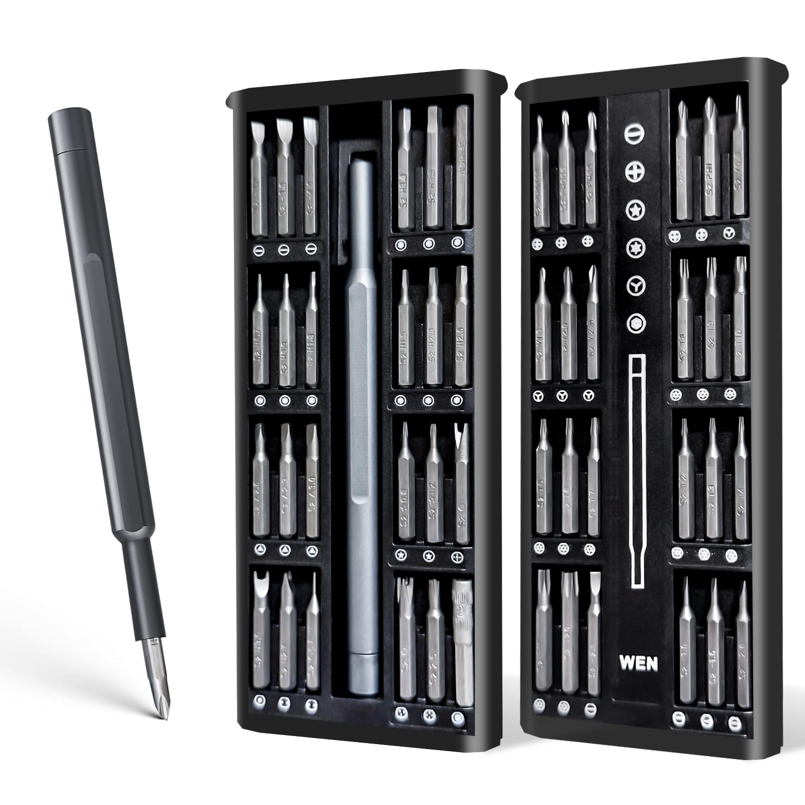 CYZBL 49 in 1 Mini Precision Screwdriver Set, The Ultimate Electronic Repair Tool Kit, 48 Preicison Bits for Computer Ipad