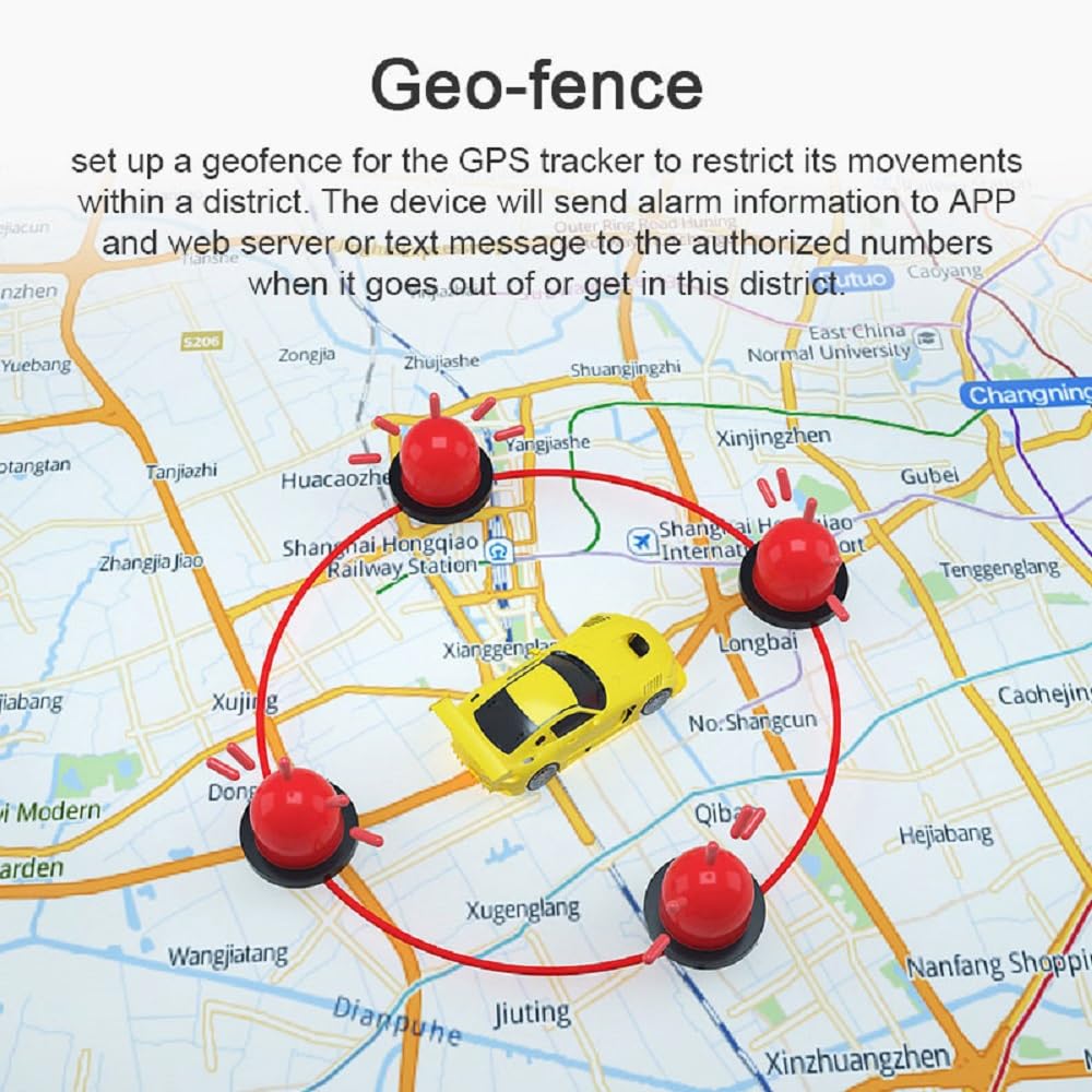 GPS Tracker per Auto 20000mah Localizzatore GPS Batteria Lunga Durata APP Senza Abbonamento IP67 Impermeabile Geofencing Smart Alarm con Magneti TK918