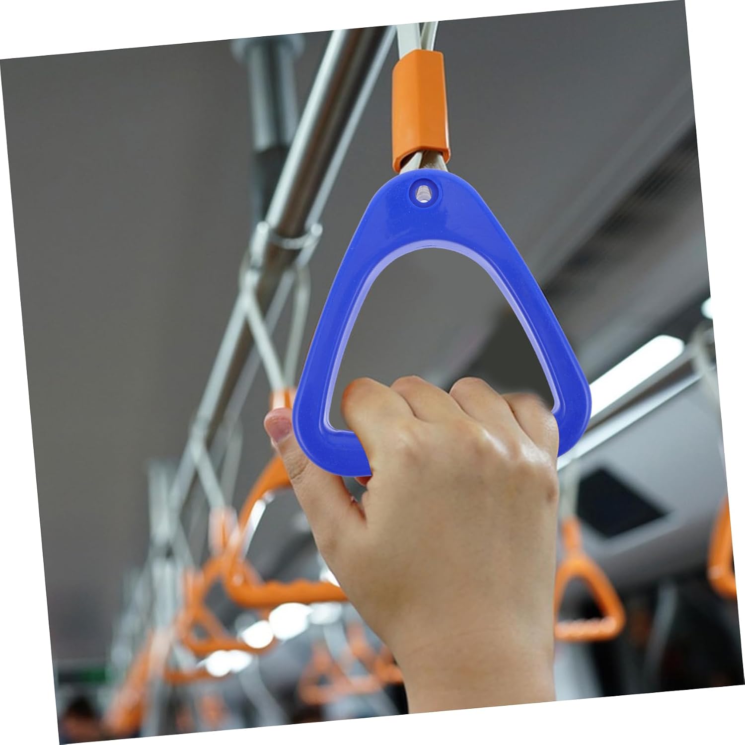 Alipis Elderly Assist Handle Car Support Grip Spring Hook for Safe Access Bus Safety Handle for and Multi-Functional Grab Grip for Public Transportation