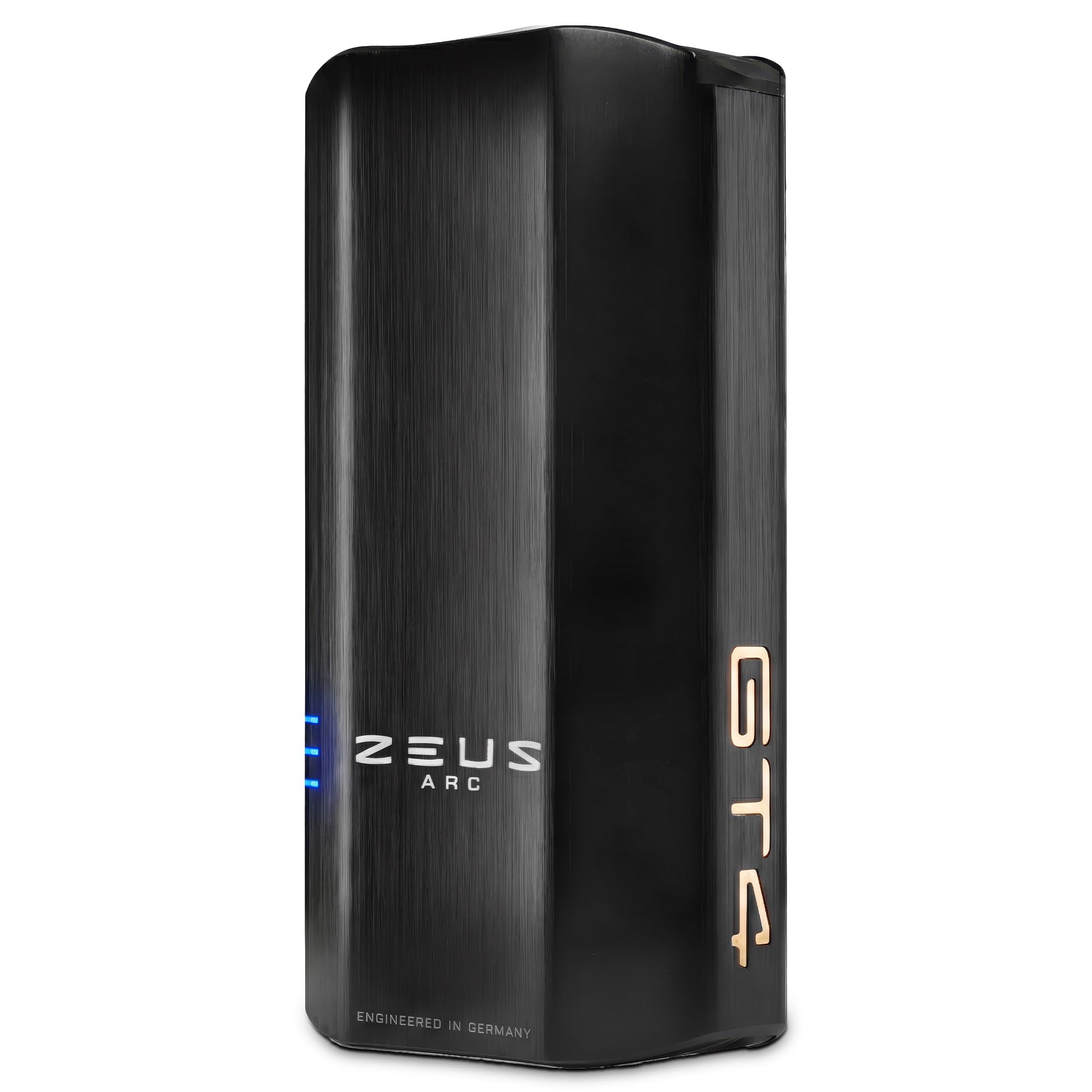 Zeus Arc GT4 Vaporizzatore per erbe e concentrati | Vaporizzatore portatile con tecnologia GoldSink 24K | Sistema ArcPod e WaxPod | 9 livelli di temperatura | Riscaldamento in 35 s | 3500 mAh
