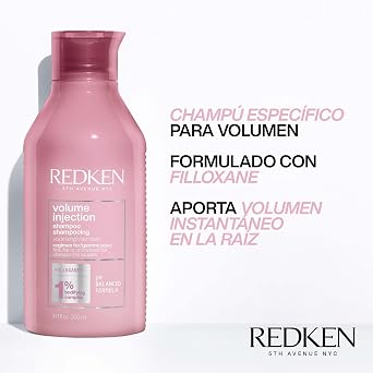 Redken | Densifier Shampoo for Horses with Lack of Volume, High Rise Volume, 300 ml