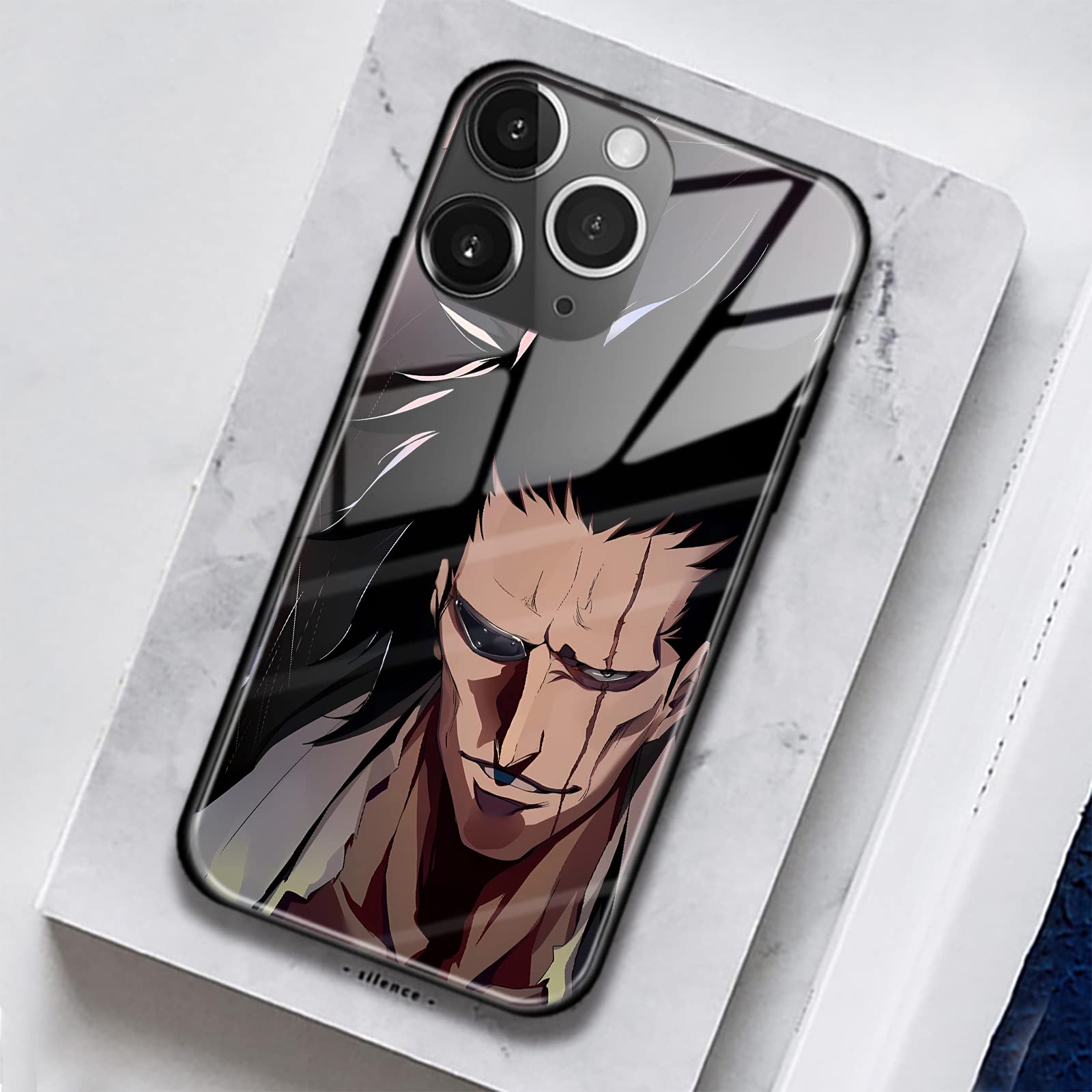 Amazon.com: Akatxezy Kenpachi Zaraki Anime Role Phone Case