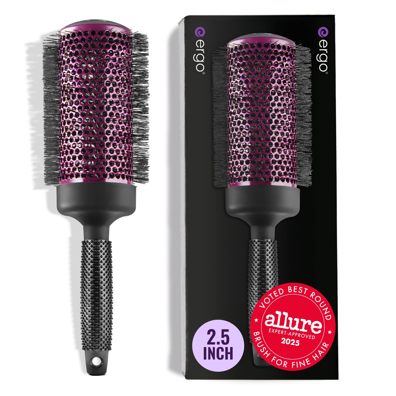 R3 Pro ラウンド型ヘアブラシ Amazon.co.jp: Ergo スーパージェントル ラウンドヘアブラシ