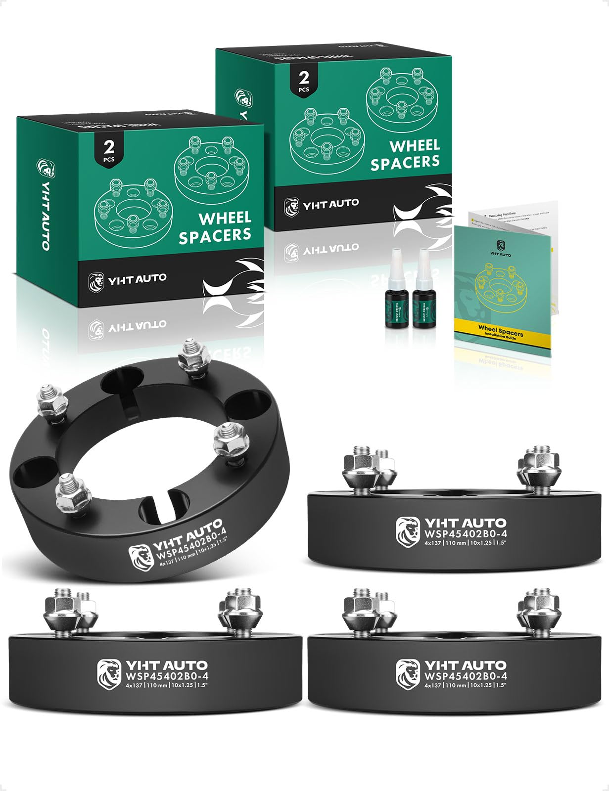Amazon.com: YHTAUTO 4x137mm Wheel Spacers 1.5 inch Fits Bombardier