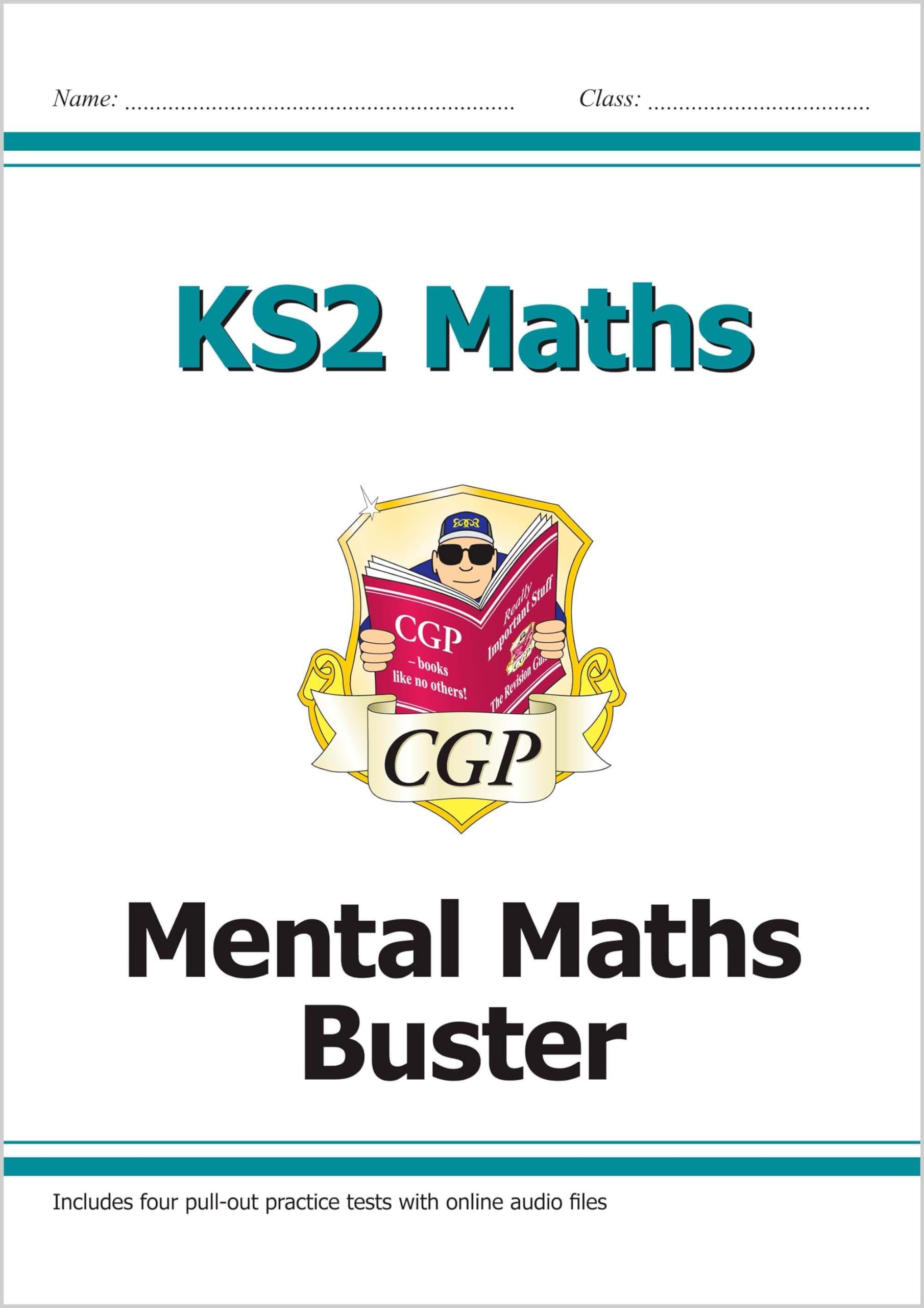KS2 Maths - Mental Maths Buster (with audio tests) (CGP KS2 Maths) (CGP Year 6 Maths) Paperback โ Import, 29 May 2015