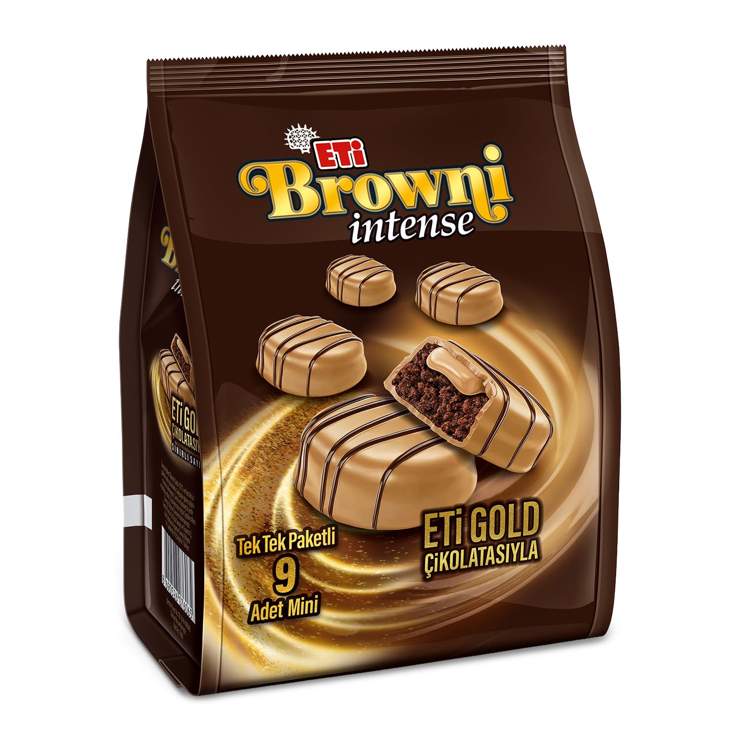 Eti Browni Intense Gold Çikolatalı Mini Kek 135 g