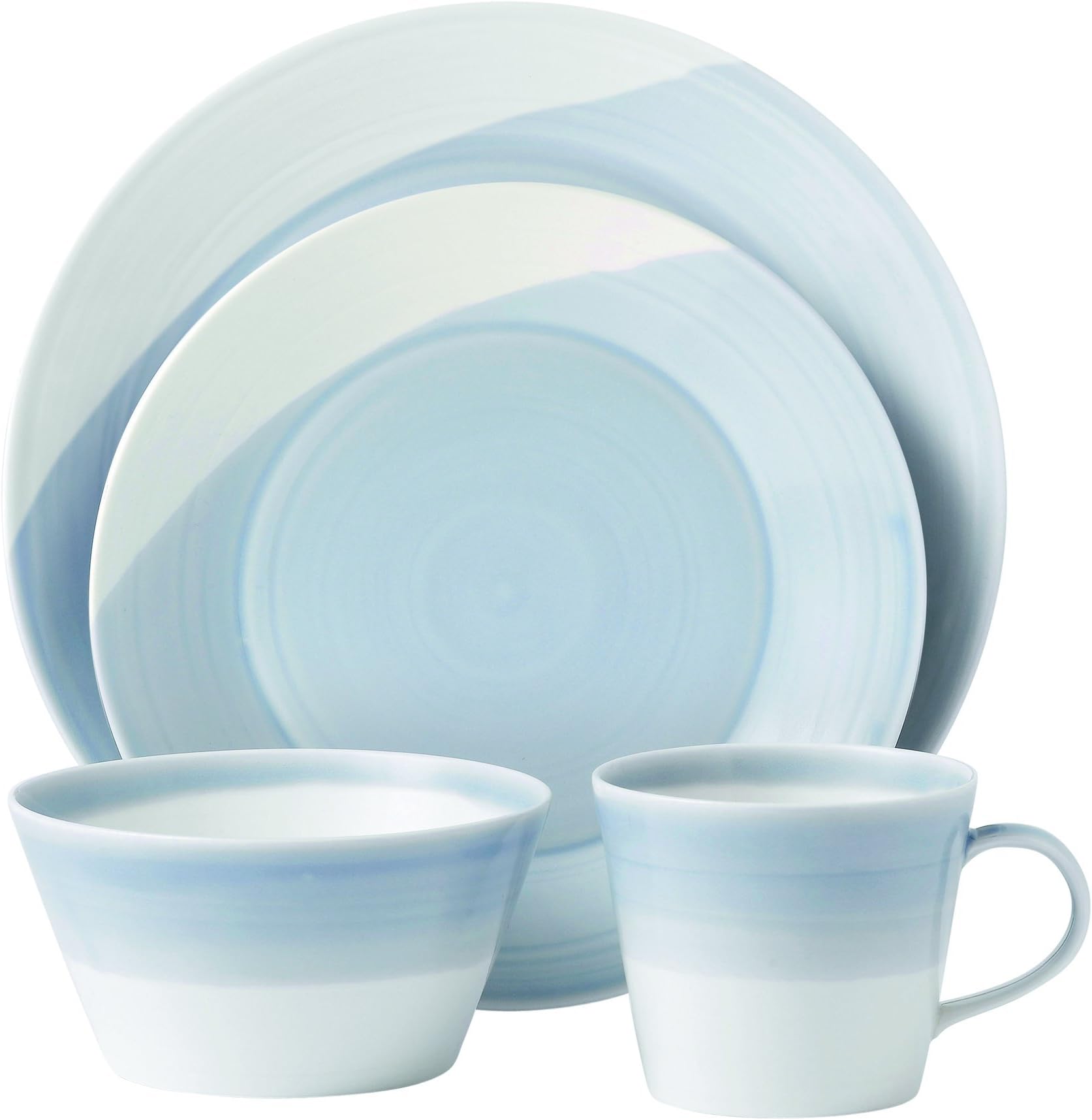 Royal Doulton 1815TW25069 Dinnerware Set, Blue, 4-Piece