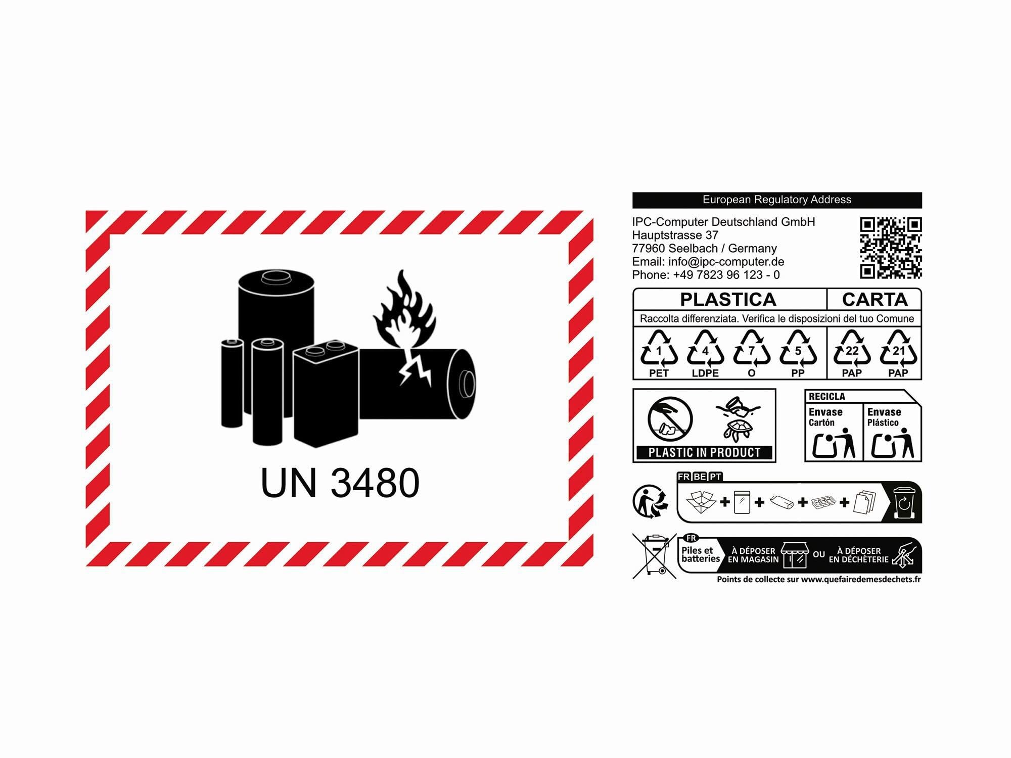IPC-Computer 916368-421 batería 50Wh
