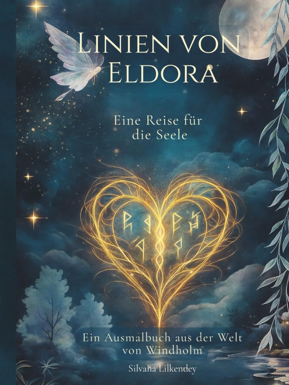Linien von Eldora – Eine Reise für die Seele: Ein Ausmalbuch aus der Welt von Windholm