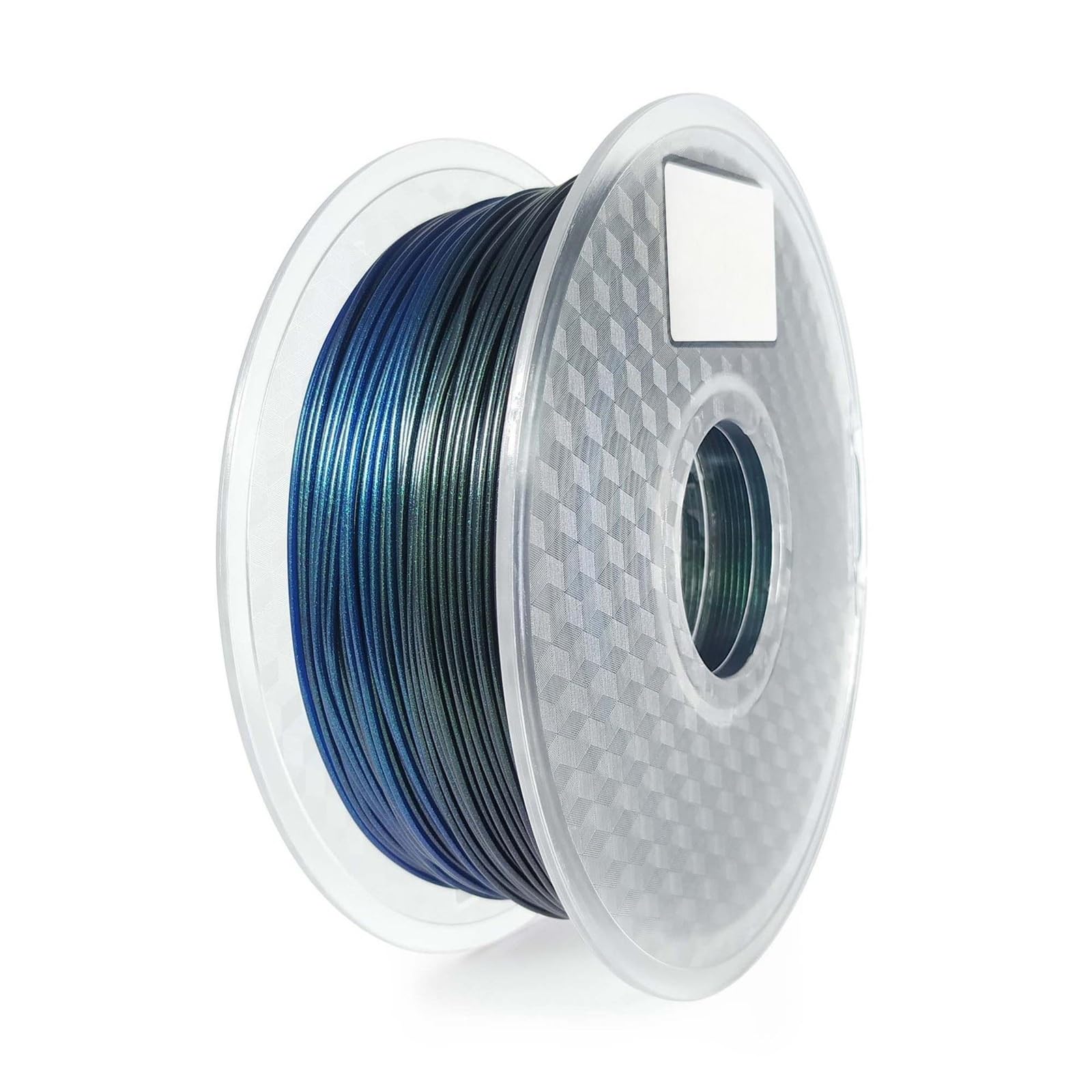 1kg 1.75mm Gradient Color PLA 3D Printing Filament(Black-Blue)