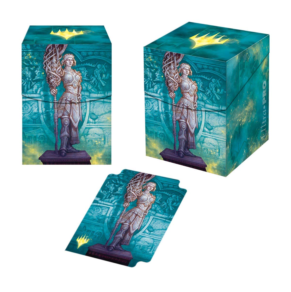 Theros: Beyond Death Elspeth, Sun’s Nemesis Limited Edition Galaxy Artwork PRO 100+ Deck Box for Magic: the Gathering