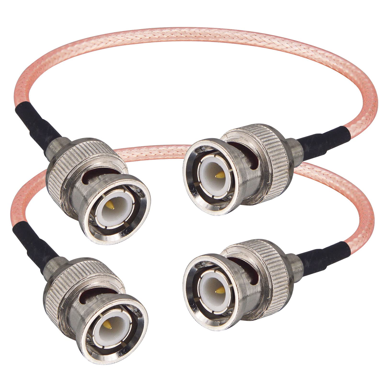 Cavo Coassiale BNC Maschio-Maschio RG316 15cm - 50 Ohm Per Video CCTV E Antenne - Foto 3