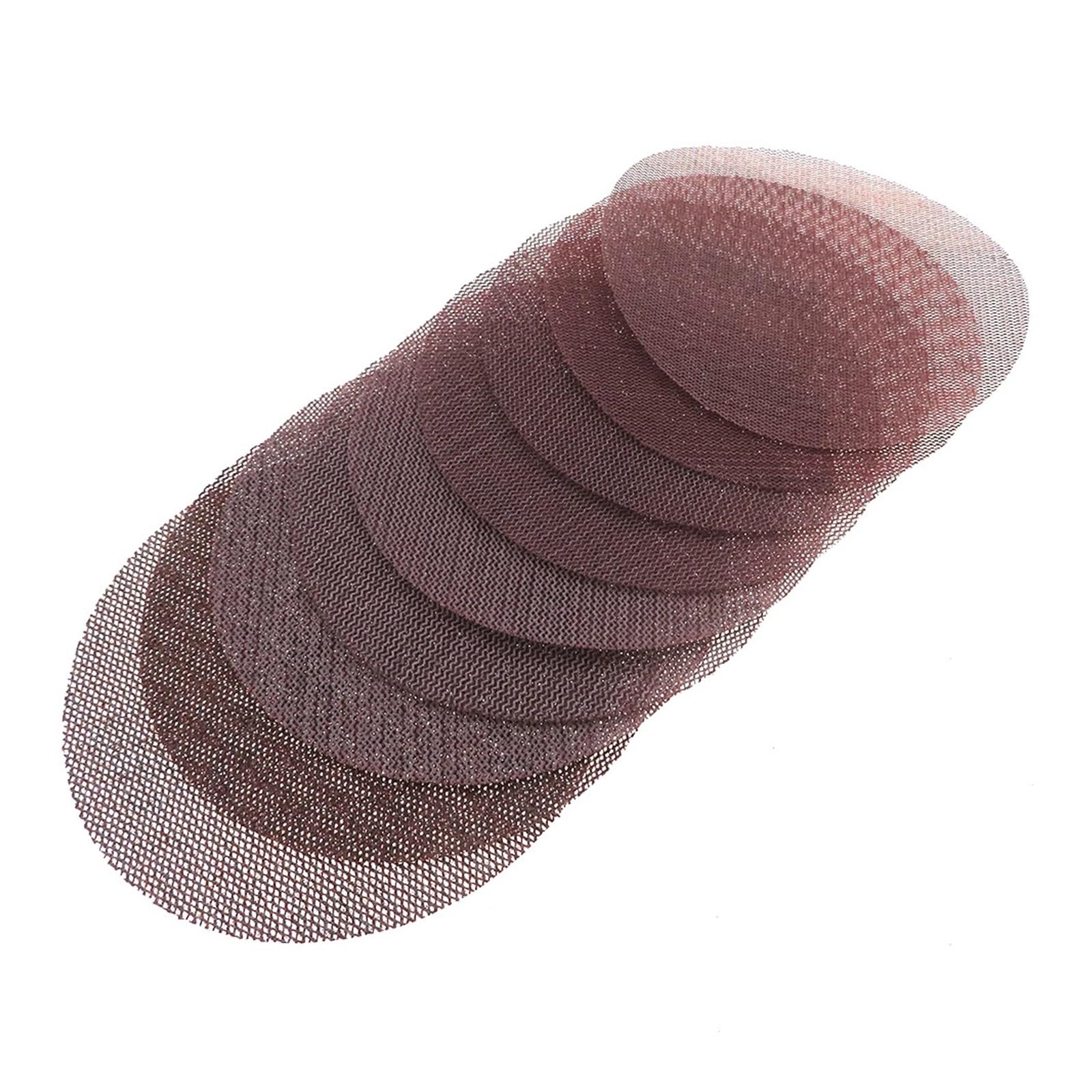 60 Stück 6 Zoll Schleifscheiben 80 100 120 180 240 320 Körnung Mesh Schleifstaubfreies Schleifpapier Sortiment for die Auto-Holzbearbeitung - Haken