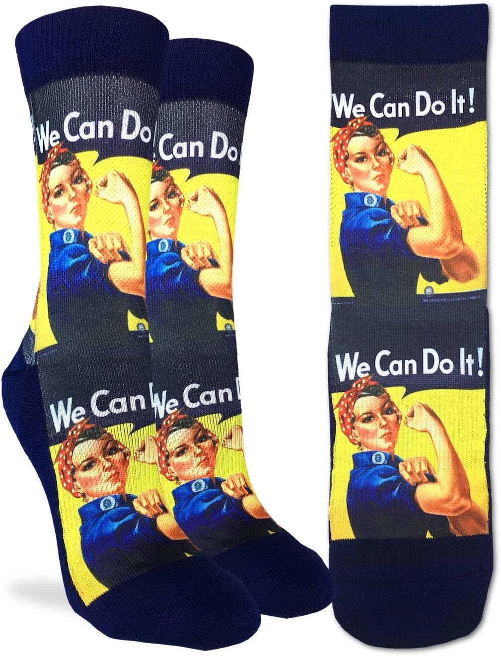 Good Luck Sock Women's Rosie the Riveter Socks, Adult - Image 2