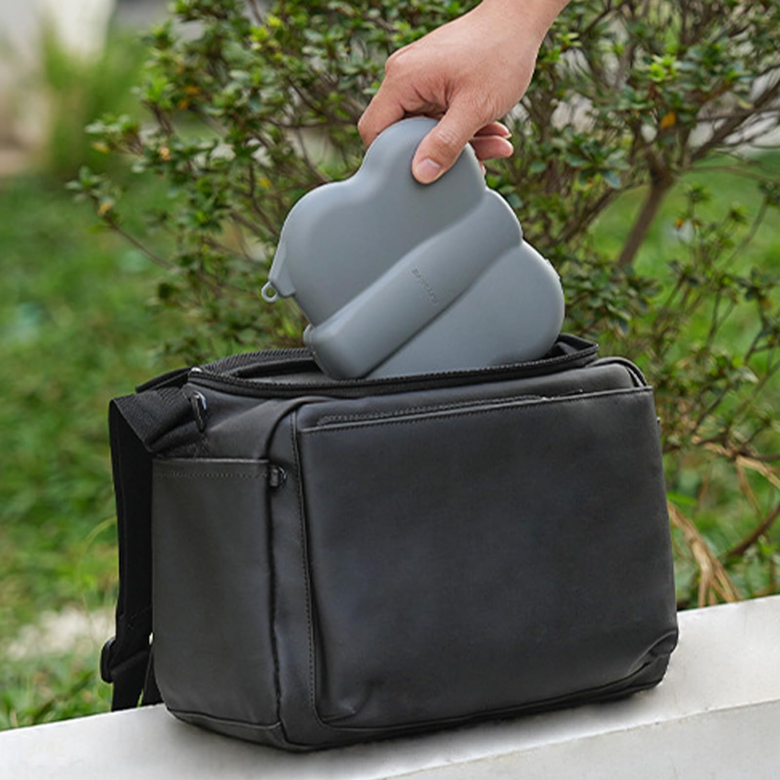 Étui Plastique pour DJI Neo 2 Étui de Transport Drone Sac de Protection Sac de Rangement Drone Accessoires pour DJI Neo 2, Compact Portable Léger (Blcak)