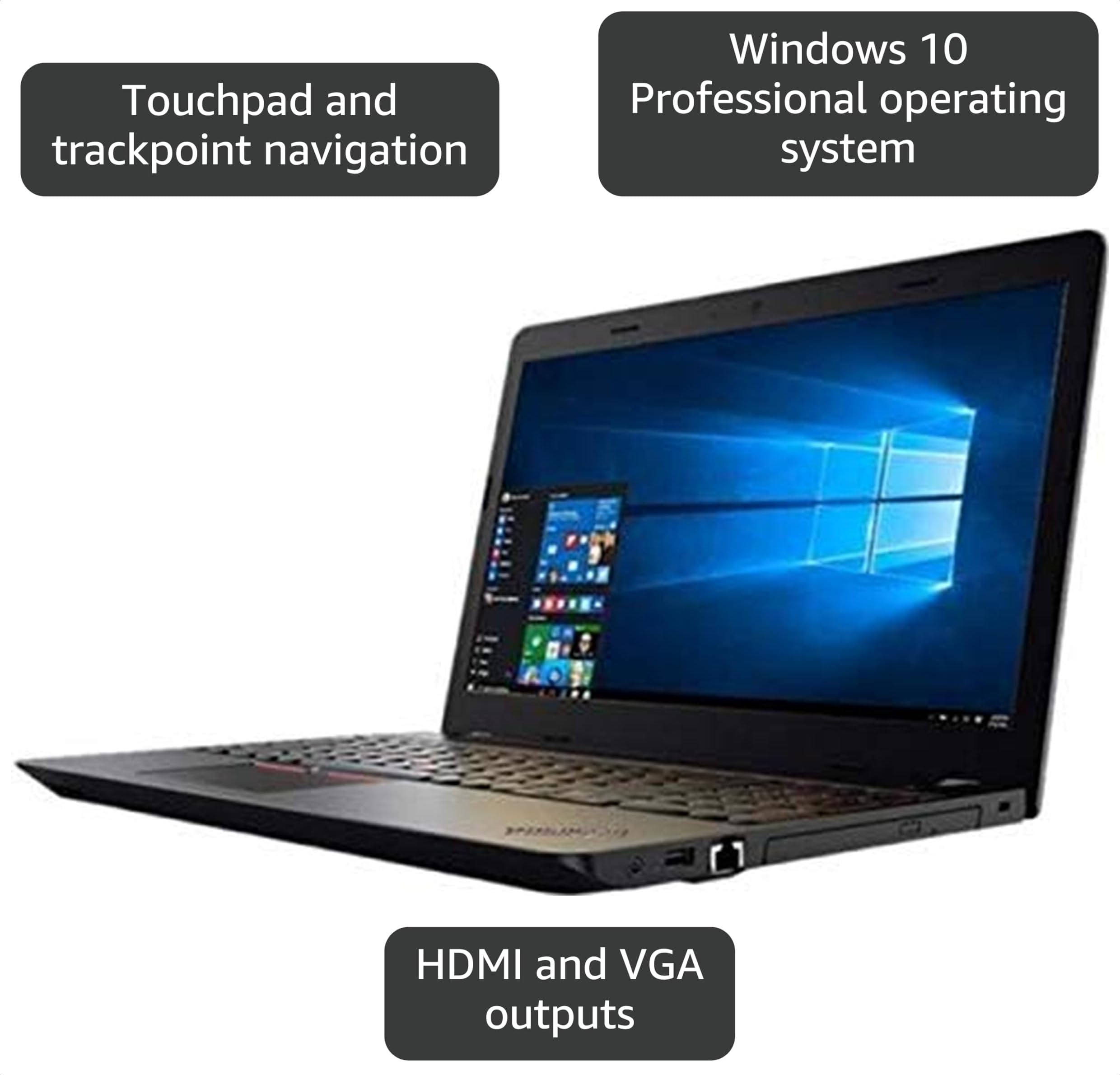 Amazon.com: Lenovo ThinkPad E570 15.6