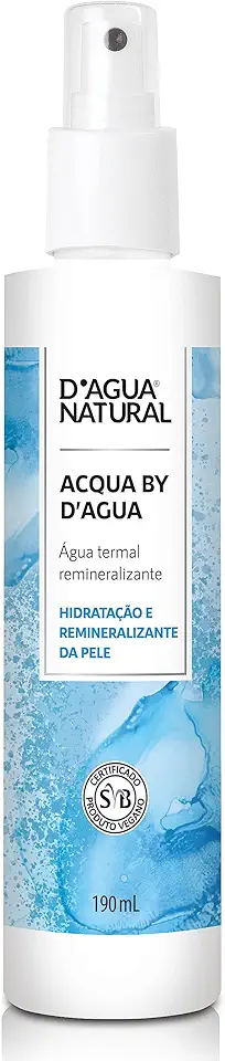 D'AGUA NATURAL Acqua By D’Agua Água Termal Remineralizante 190Ml