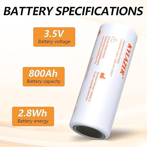 Miniatura 14 de Batería de repuesto para Welch Allyn 72200 Recargable 3.5v 800mAh Batería de níquel-cadmio