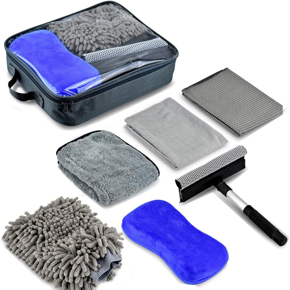 PACETAP Car Detailing Kit,Auto Cleaning Supplies,Car Wash