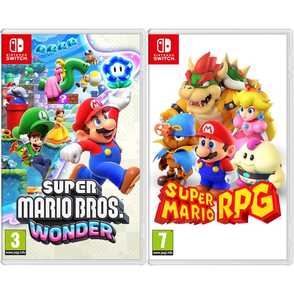 Super Mario Bros. Wonder (Nintendo Switch) & Super Mario RPG