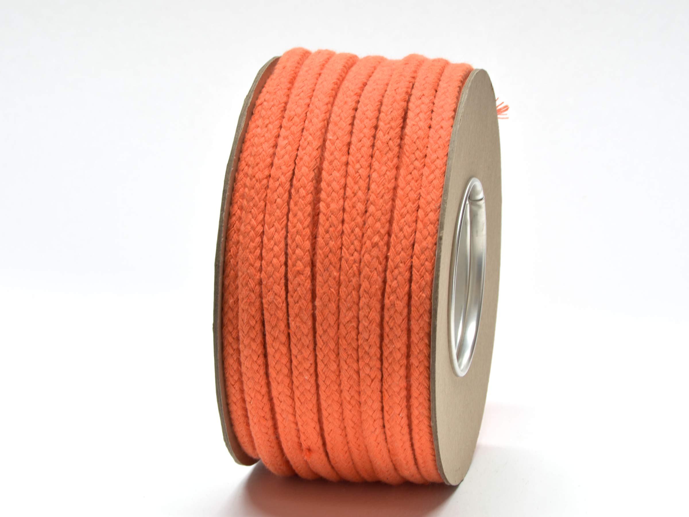 10M - Everlasto 10mm Coloured Cotton Magicians Rope - Available in 31 Colours (ORANGE)