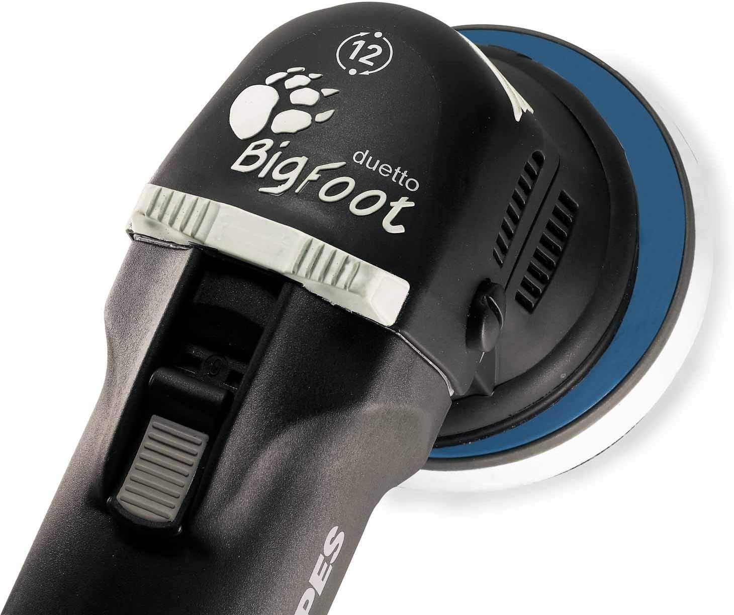 Rupes LHR 12E Duetto Random Orbital Polisher - Capable of Polishing & Sanding - Variable Speed Dial