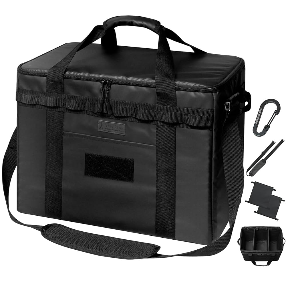 Amazon.co.jp: Tokyo Camp ソフトコンテナ 収納ボックス 37L 大