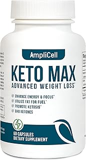 Keto Diet Pills - Utilize Fat for Fuel with Ketosis - Keto Burn - Boost Energy & Metabolism - Keto BHB Exogenous Ketones - Keto Pills - Manage Cravings for Women & Men - Keto Max Supplement – 60Ct