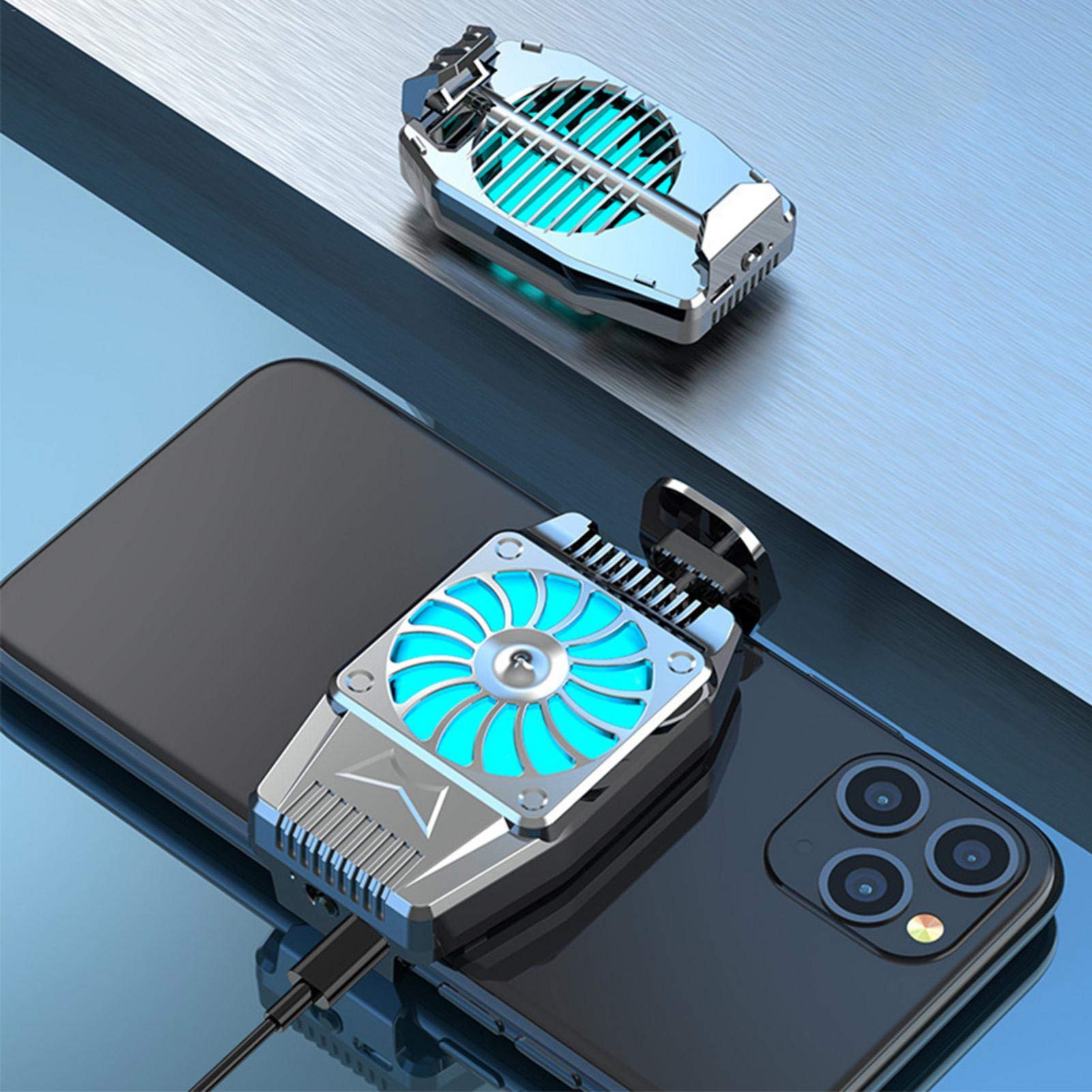 Amazon.co.jp: スマホ散熱器 スマホ用冷却ファン 急速冷却 静音