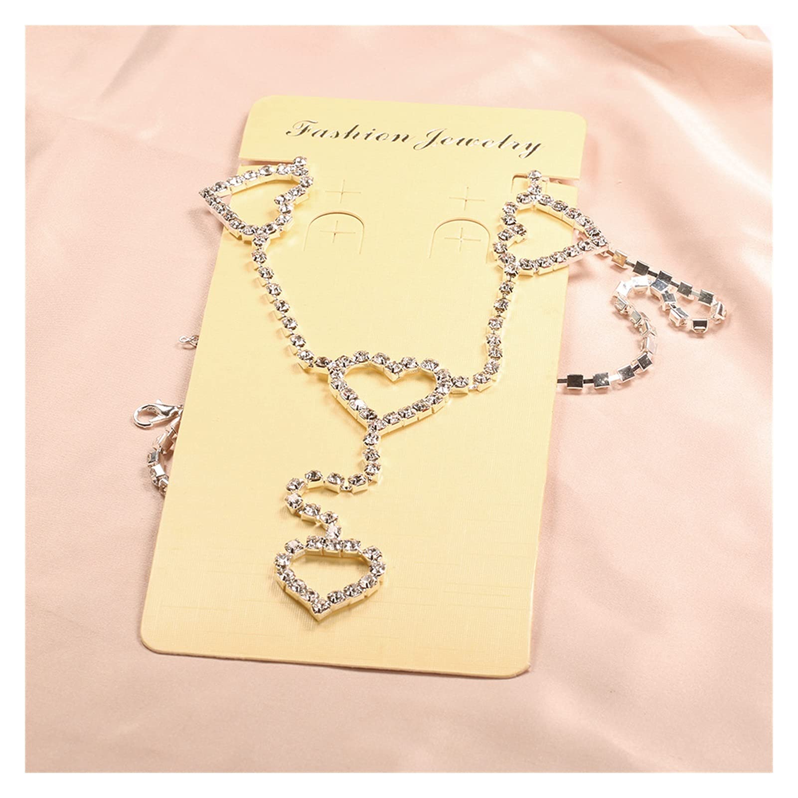 Catena Per Corpo Punk In Pelle Nero | Multistrato | Accessorio Discoteca E Feste | Per Donne E Ragazze - Foto 2