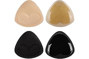 Funcyboo Self-Adhesive Bra Inserts, Tropical Leave Push Up Bra Pads