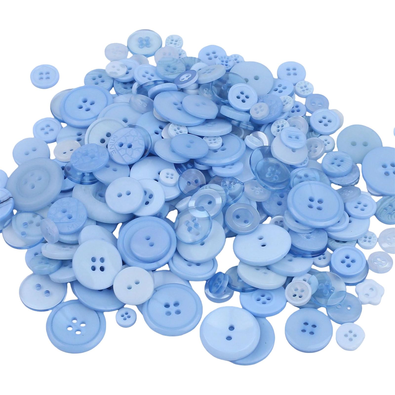 Resin Button for Sewing Projects and Accessory Decoration in Mixed Assortment Resin Button