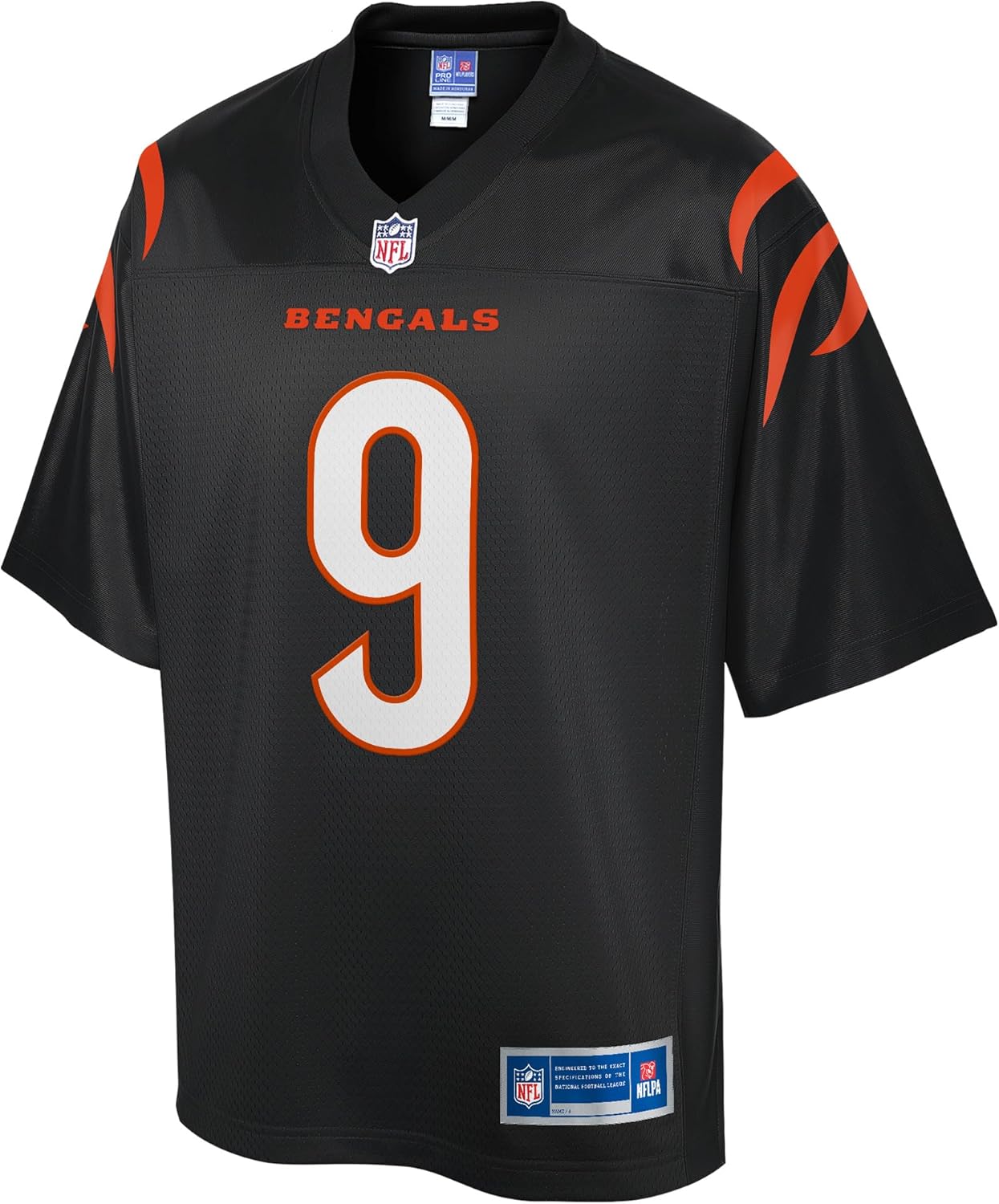 NFL PRO LINE Men's Joe Burrow Black Cincinnati Bengals Replica Jersey - Image 2