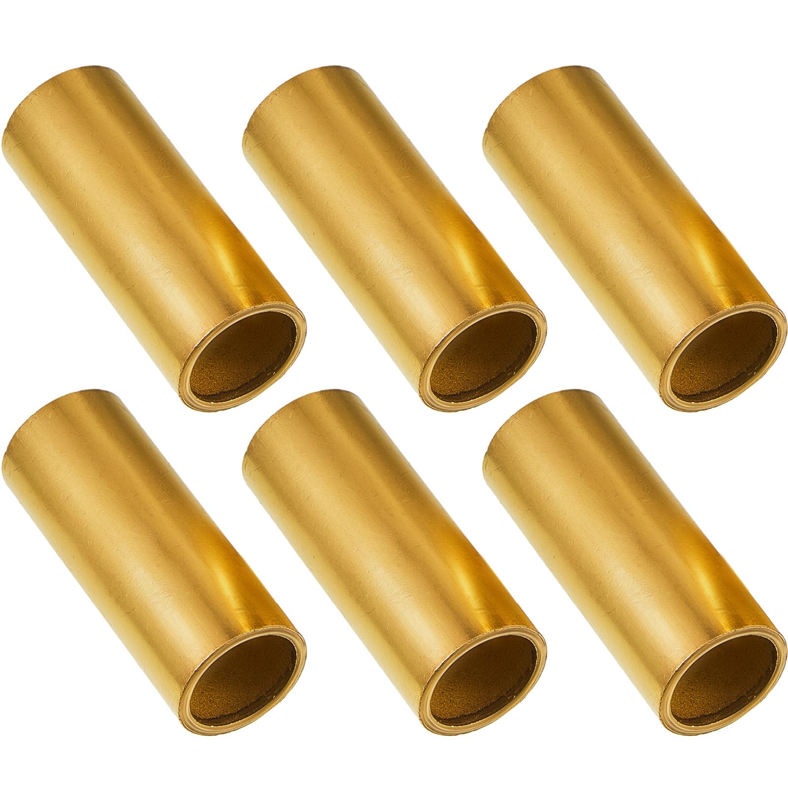 Dunzy 6 Pcs Trailer Leaf Spring Bushing Kit Shackle Bushings Bronze Bushings Trailer Axle Bushing Tools for Trailer Axle Replace Double Eye Springs, ID 9/16" OD 11/16"