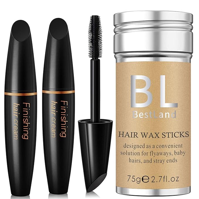 BestLand 2 Pack Hair Finishing Stick and Hair Wax Stick
