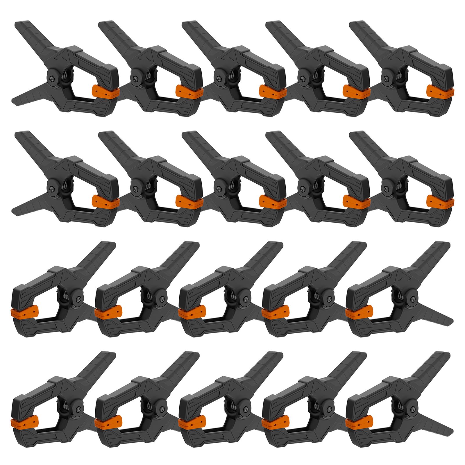 Jiingekk Multicolor 20Pcs Fixing Middle Frame Bracket Clamping Pliers Woodworking Spring Clamp For Phone Enduring Woodworking Spring Clamp