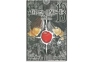 Clickting Death Note Anime Poster Canvas Art