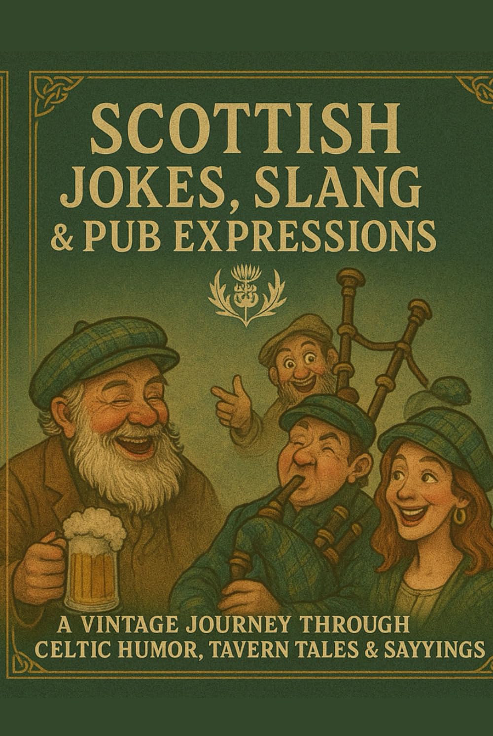 Scottish Jokes, Slang & Pub Expressions: A Vintage Journey Through Celtic Humor, Tavern Tales & Feisty Old Sayings