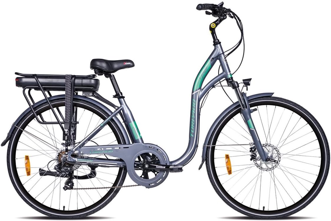 TORPADO Bike Iris 28ย "6ย V TG.44ย bafang 250ย WH 2018ย (City Bike Electrical)