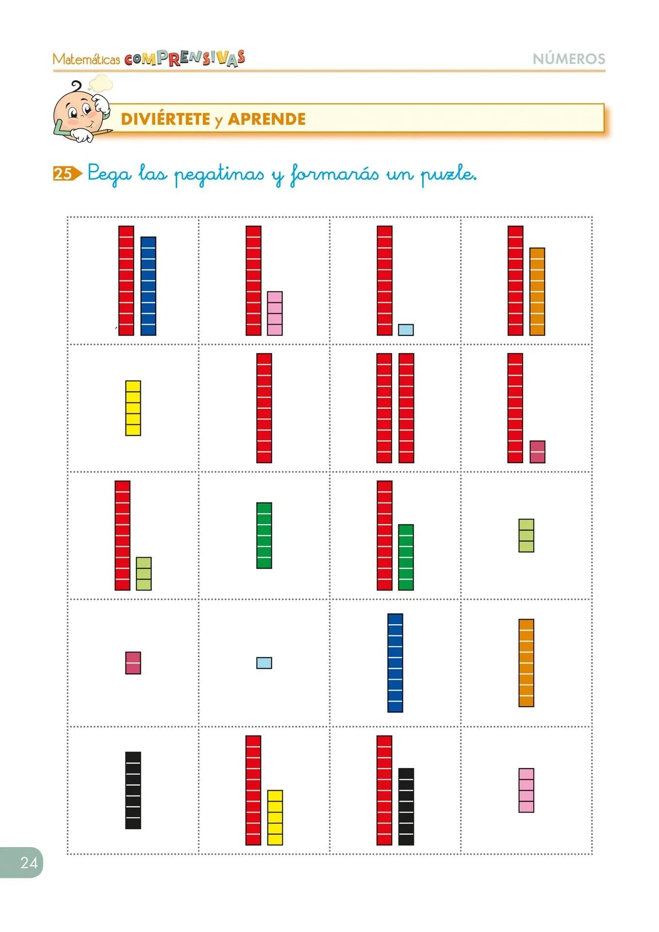 MATEMATICAS 1 PRIMARIA | Matemáticas Comprensivas 1 | Editorial Geu 1 Primaria | Cuaderno De Verano 1 Primaria | Cuaderno De Refuerzo De Matemáticas - Números 1 - Números Hasta El 29 GEU Editorial