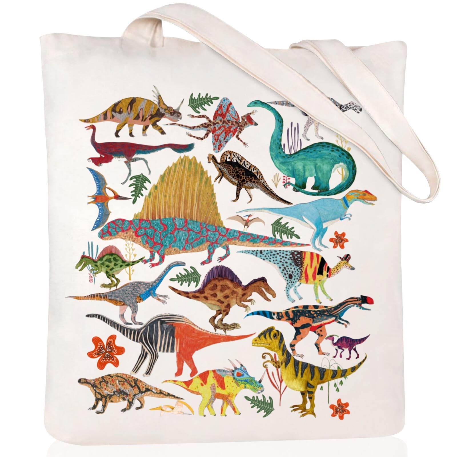 Canvas Aesthetic Tote Bag for Women with Inner Pocket Totes Shoulder Book Bag Shopping Reusable Grocery Bags