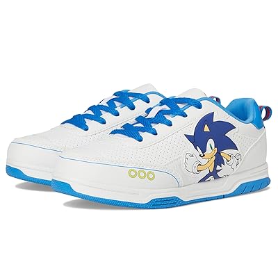 Josmo Sonic The Hedgehog Sneaker (Little Kid/Big Kid) Boys Shoes White/Blue