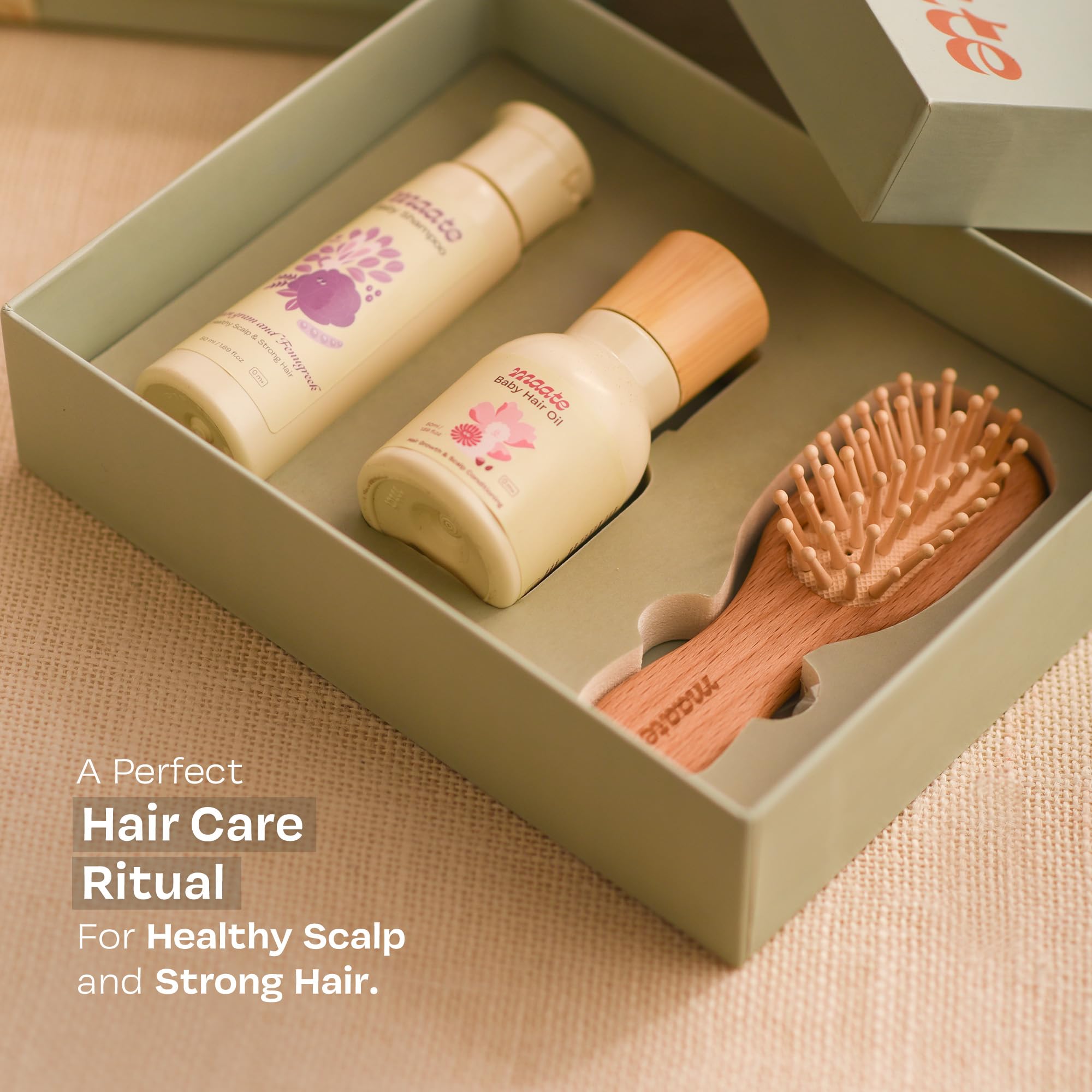 Maate Baby Hair Care Ritual Gift Box Baby Hair Oil Desertcart