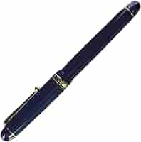 パイロット　万年筆　CUSTOM74 FKK-1000R-B-M 中字 Amazon | Pilot Fontain Pen Custom 74、B-ペン先、ダークブルー