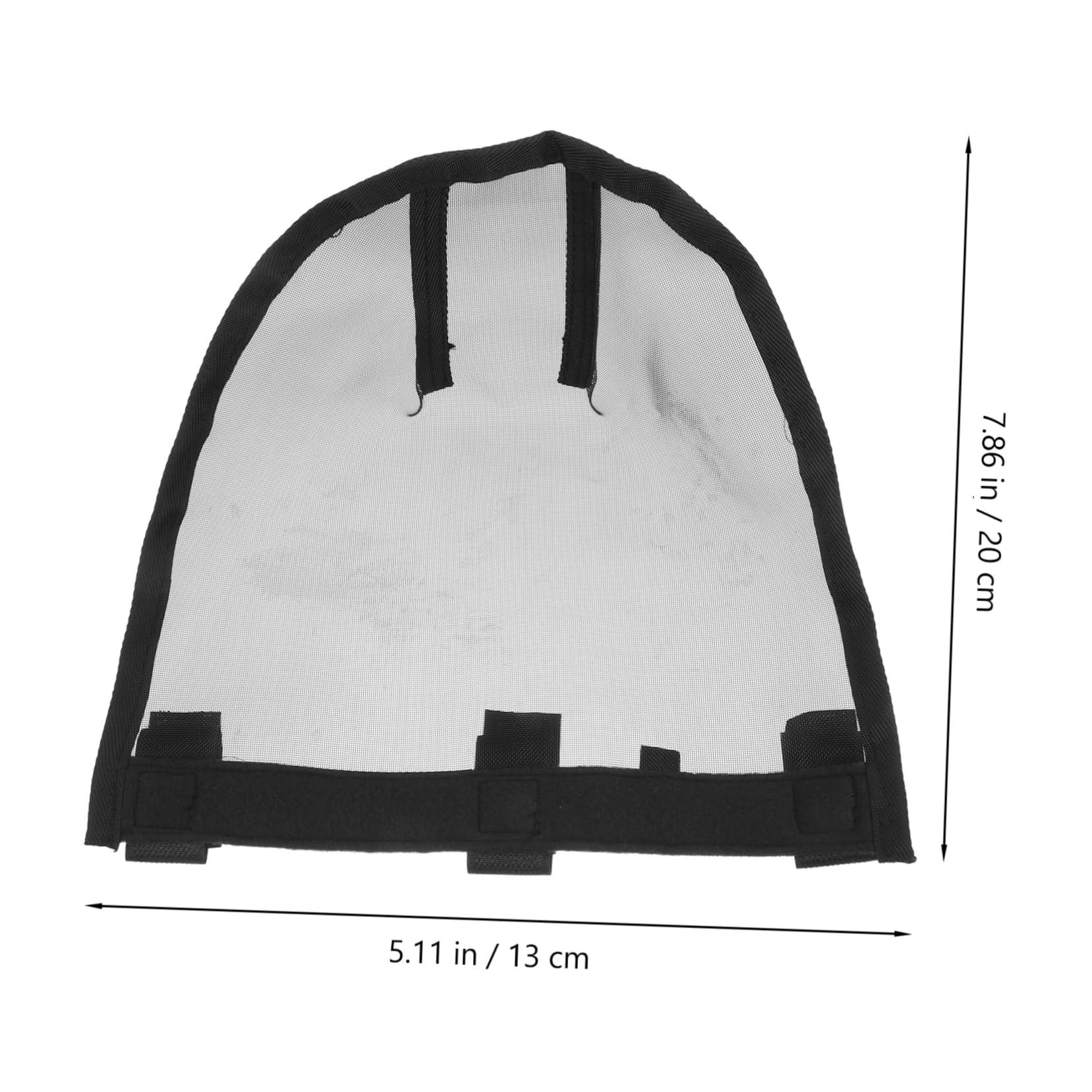 PHENOFICE Horse Nose Mesh Comfort Fly Resistance Breathable Mask Easy to Put Animal Nose Guard