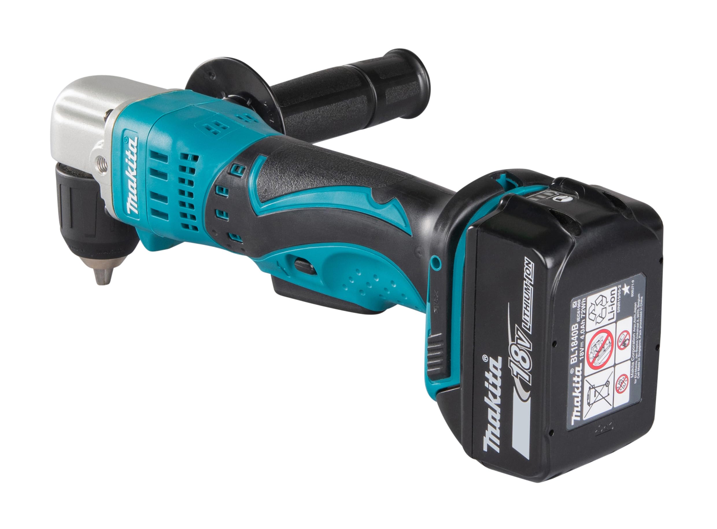 Makita DDA351RTJ Akku-Winkelbohrmaschine 18,0V im MAKPAC mit 2 Akkus 4,0 Ah + Ladegerät