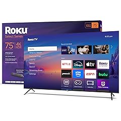 Roku 75-Inch 4K HDR Smart TV 2025