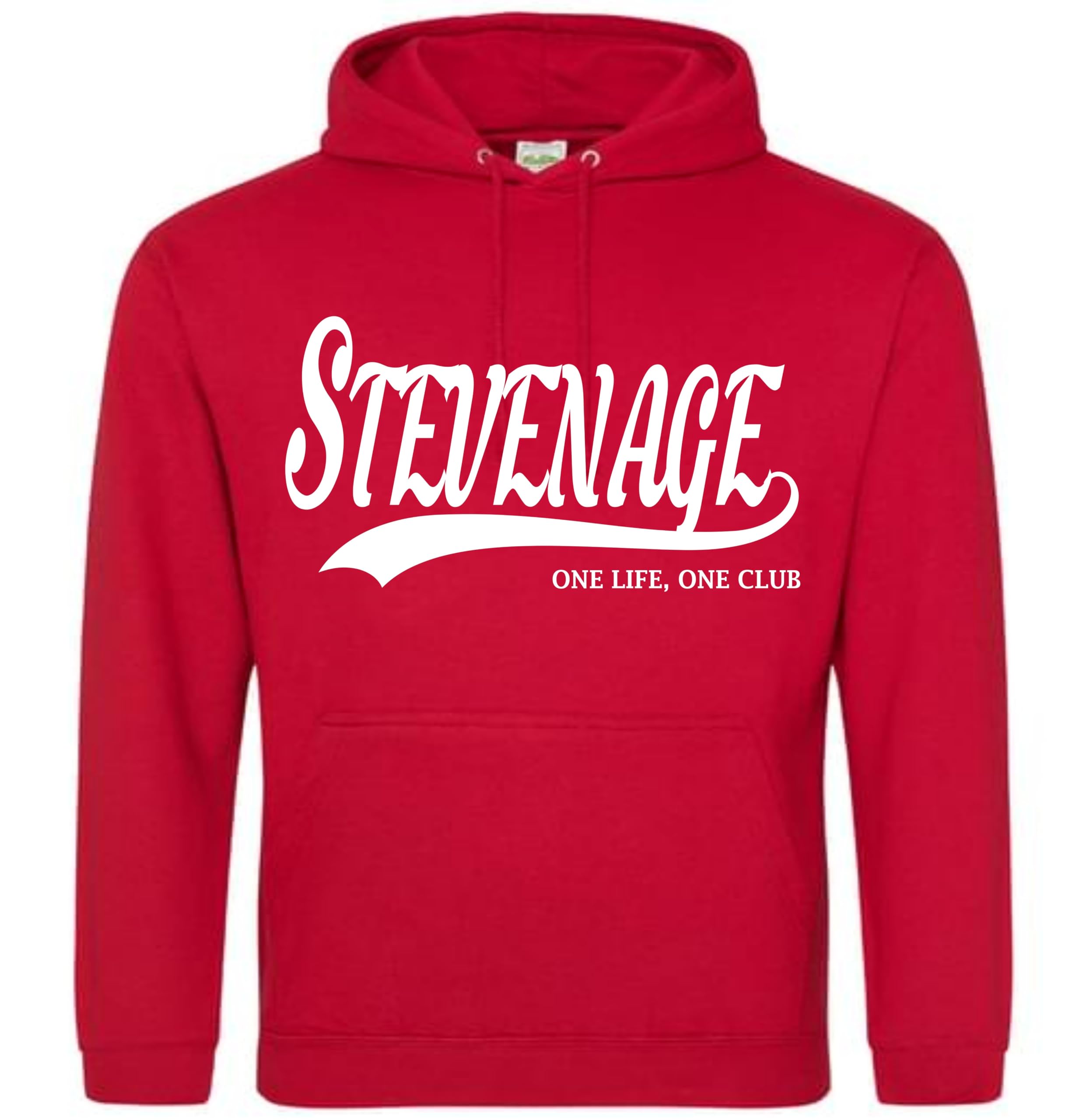 All About The Print One life one club stevenage Hoodie jumper football gift premium clothing Black